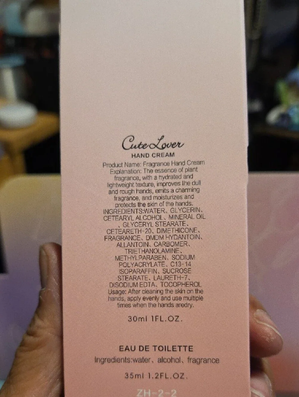 cute lover pack perfume